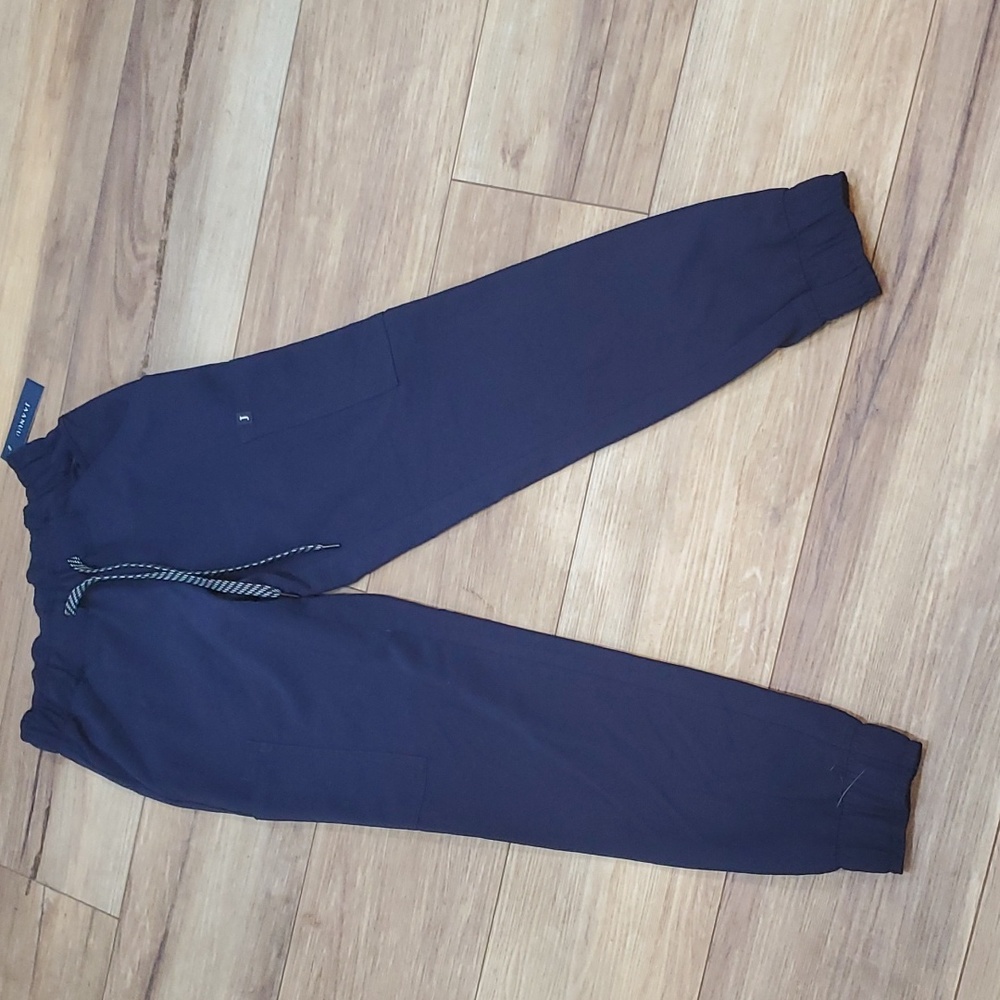 JAANUU Navy Blue Jogger Scrub Pants XXSP